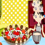 Game Bánh socola dâu tây