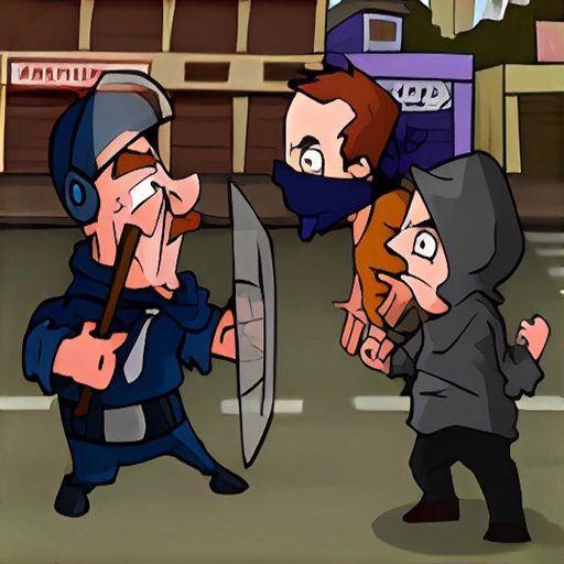 Game Cảnh sát chống bạo động