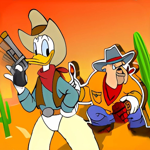 Game Cao bồi vịt Donal