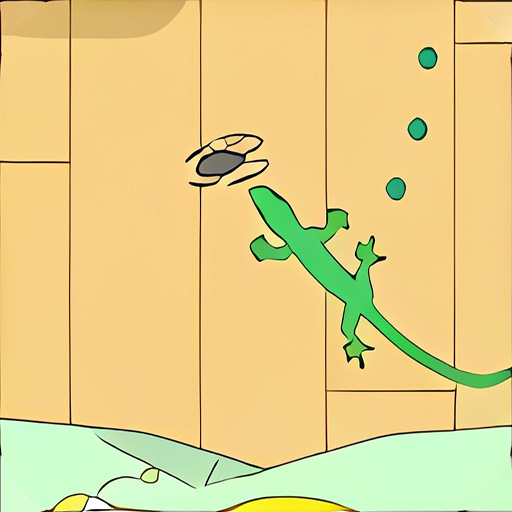 Game Chạy trốn thạch sùng