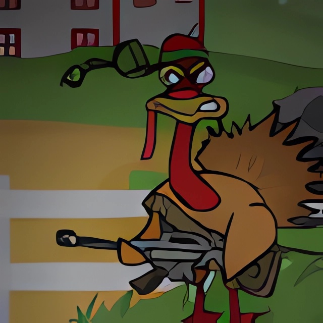 Game Chiến binh gà tây