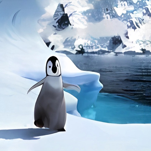 Game Chim cánh cụt học bay