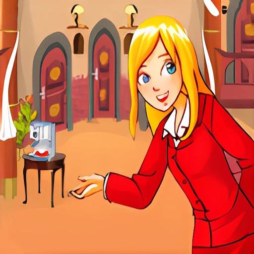 Game Cô lễ tân chăm chỉ