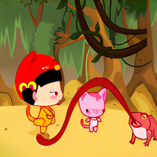 Game Cõng mèo vượt sông