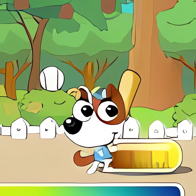 Game Cún đánh bóng chày