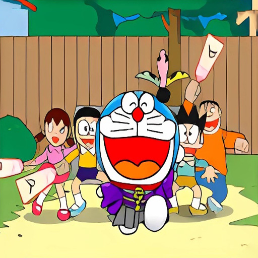 Game Đánh cầu cùng Doremon