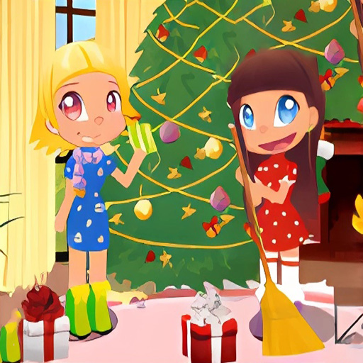 Game Dọn nhà mừng giáng sinh