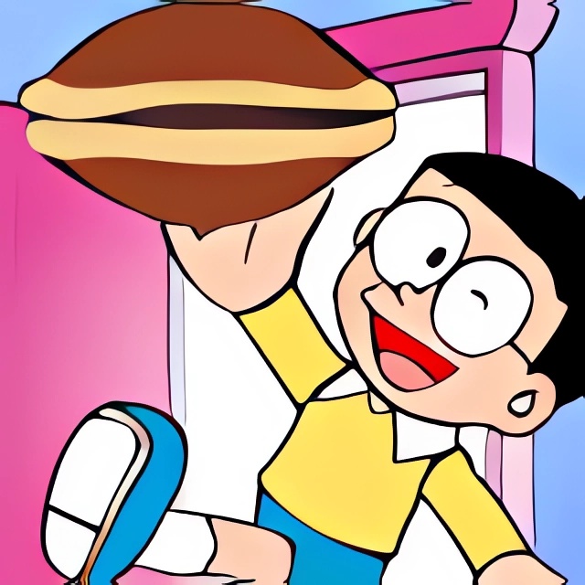 Game Đôrêmon nghiện Bánh rán