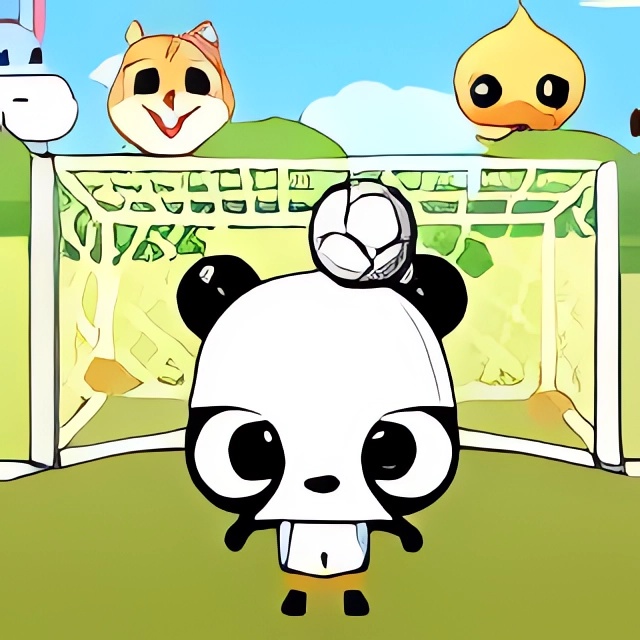 Game Gấu con tâng bóng