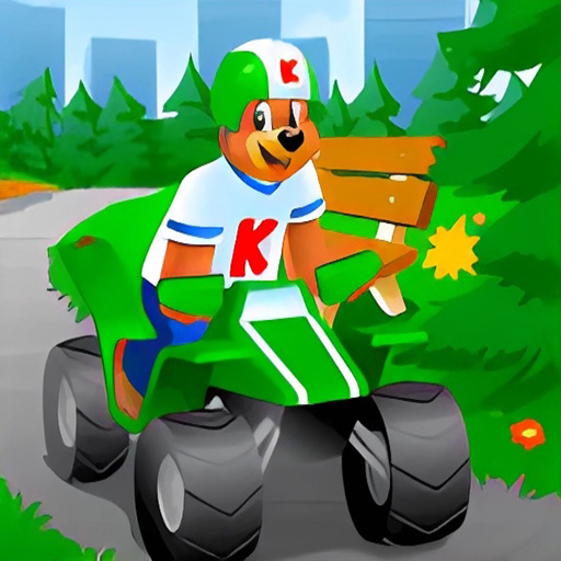 Game Gấu con tổ lái