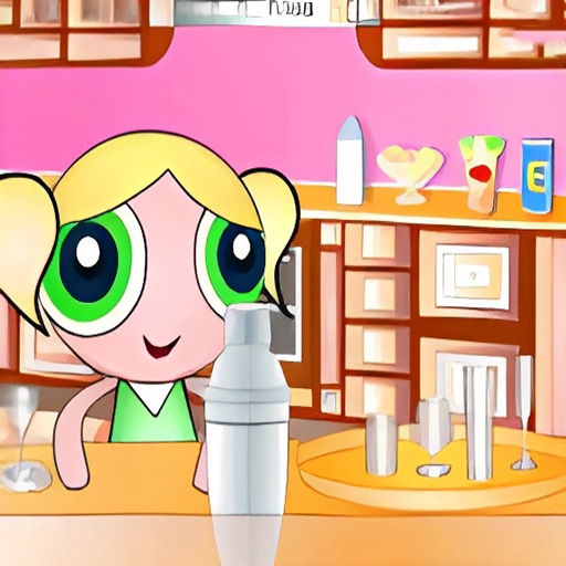 Game Học làm cocktail