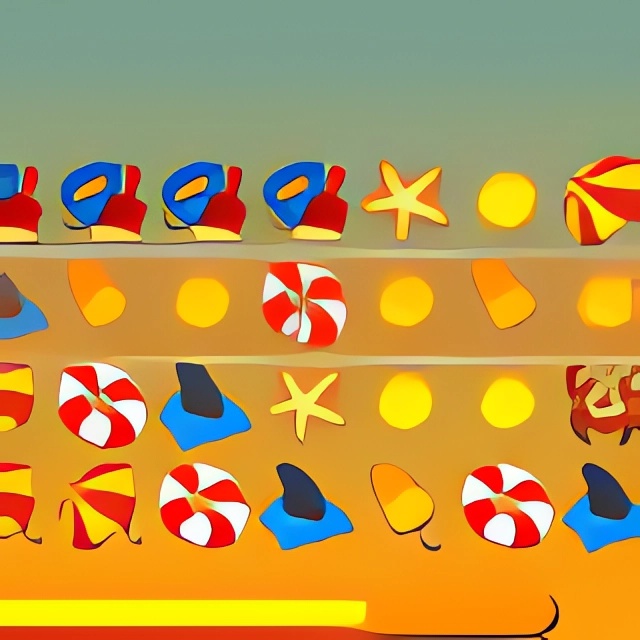 Game Kết nối đồ mùa hè