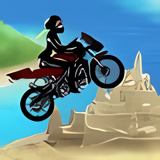 Game Lái xe bãi biển