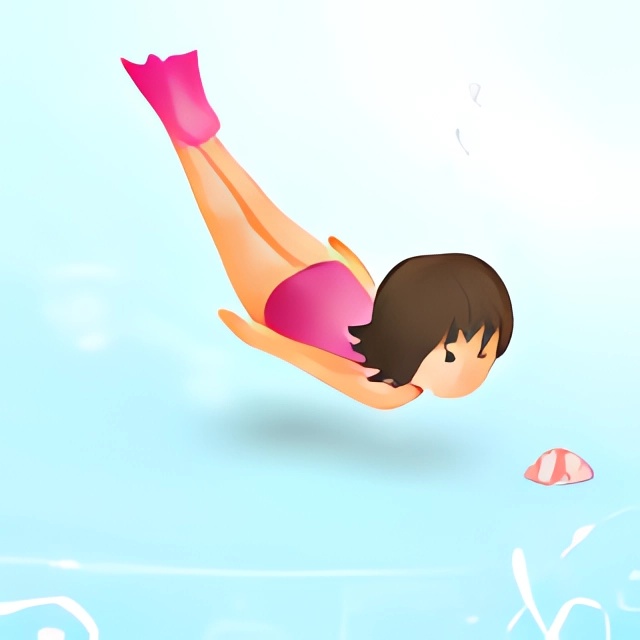 Game Lặn biển gom vỏ sò