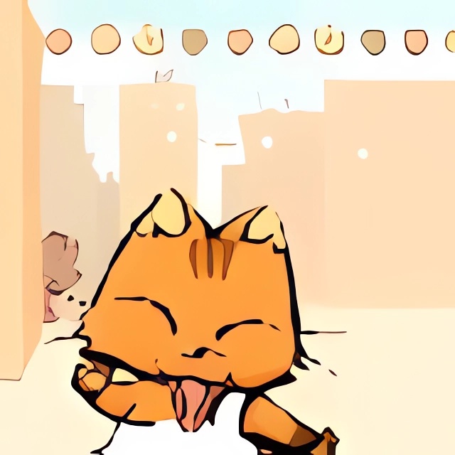 Game Mèo con lấy bánh