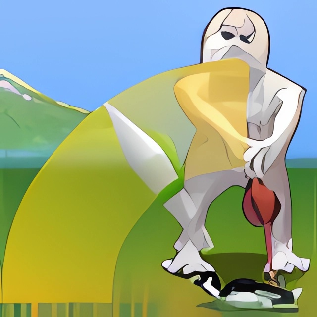 Game Người tuyết đánh golf