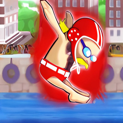 Game Nhảy cầu biểu diễn