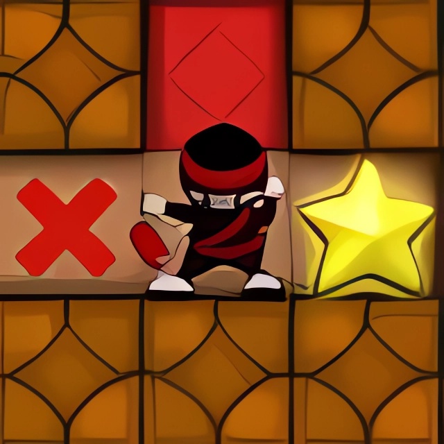 Game Ninja sơn nhà 2