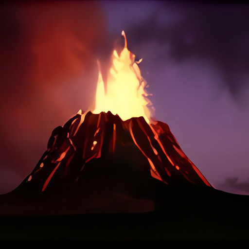 Game Núi lửa hoạt động