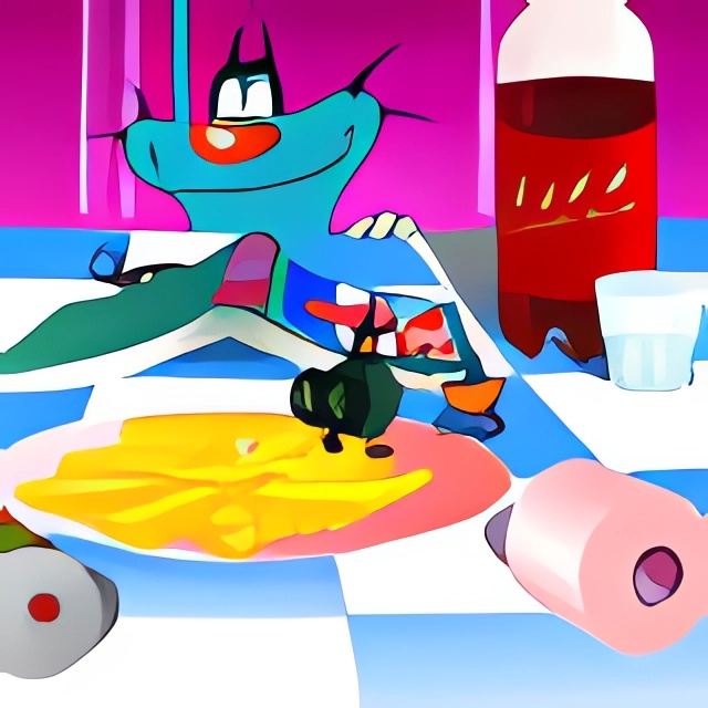 Game Oggy diệt côn trùng