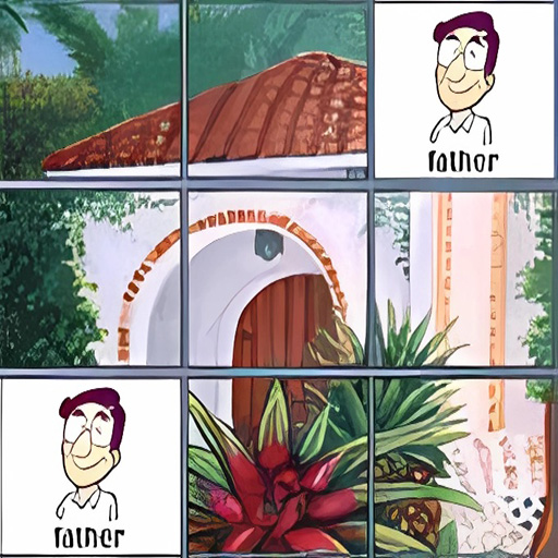 Game Tìm đúng cặp hình: Gia đình