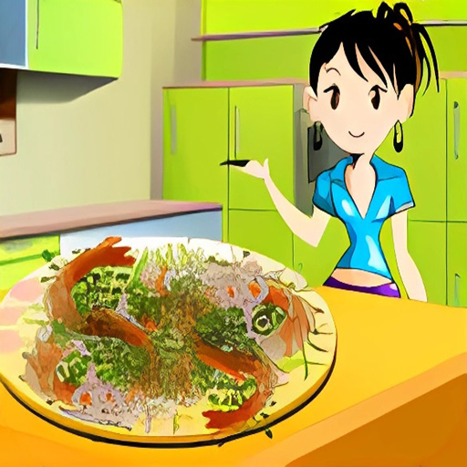 Game Tôm chiên tỏi