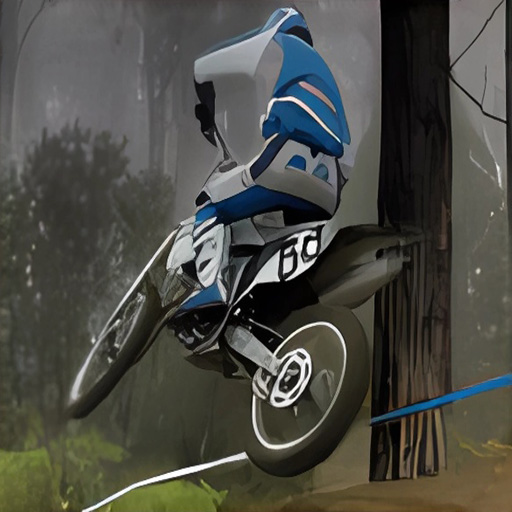 Game Xe máy địa hình 2