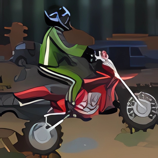 Game Xe máy mạo hiểm 5