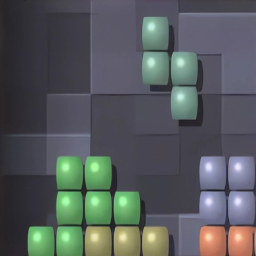 Game Xếp gạch kiểu mới